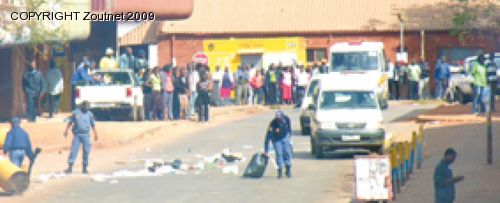 Thohoyandou’s hawkers on the rampage …