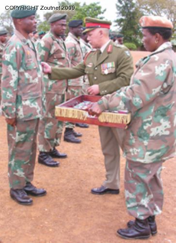 Medals for dedicated soldiers