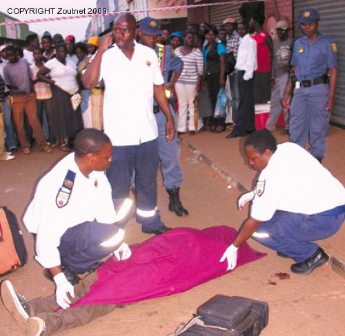 Man killed with brick