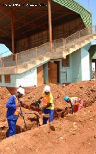 Upgrading of Lesley Manyathele Stadium starts