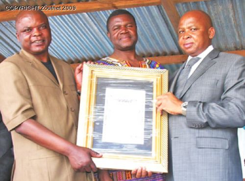 Honorary title for Premier Mathale