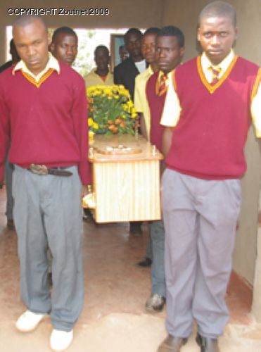 Murdered scholar laid to rest at Muduluni