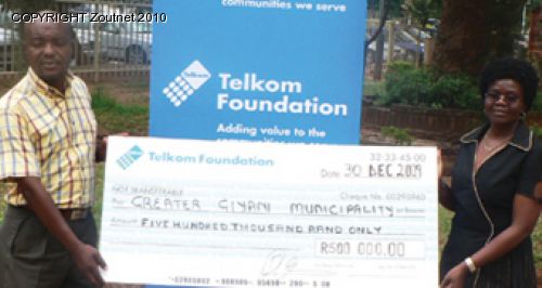 Telkom Foundation pledges R500 000 to Mahlathi village