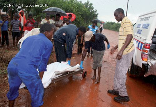 Body of unknown woman found in river