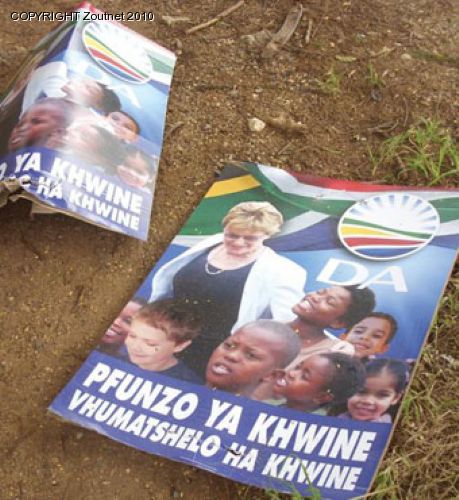 Poster vandals clearly lack education