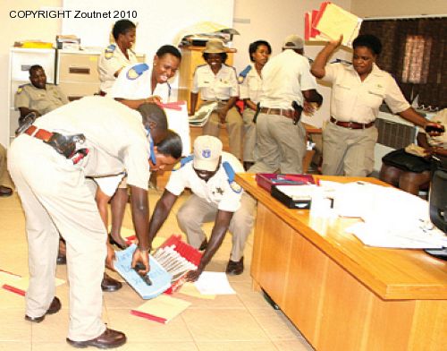 Services halted as traffic officials barricade entrances to municipality