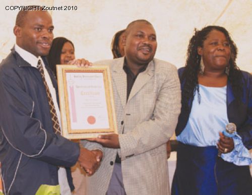 Healing Pentecostal Church honours journalist