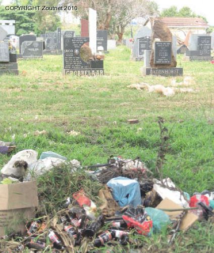 Things starting to look better at cemetary