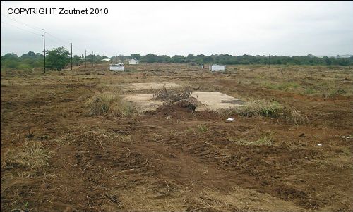 No light on demolished RDP houses
