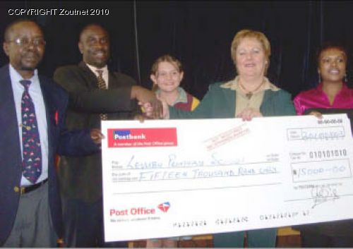 Learner´s winning letter earns R20 000