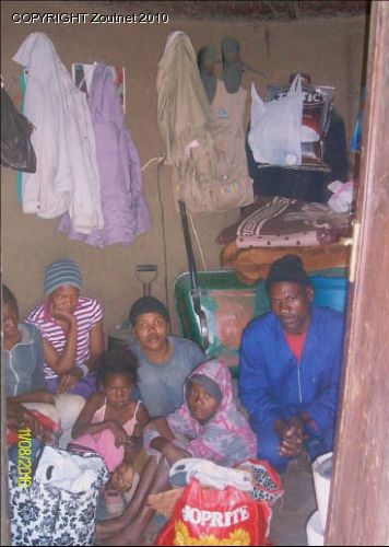 Family of seven cramped in one room