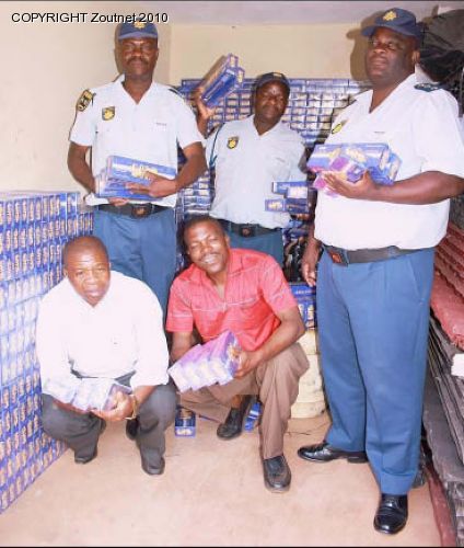 Two bust for illicit cigarettes
