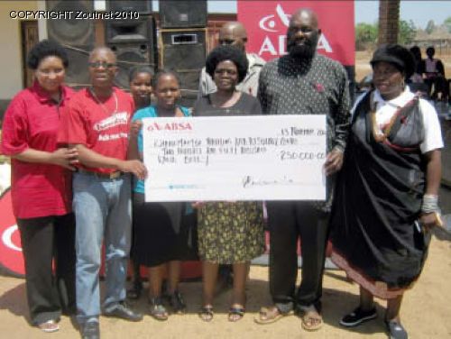 R475 000 financial boost to Muyexe projects