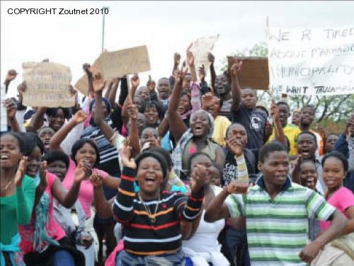 Vyeboom residents upset about service delivery