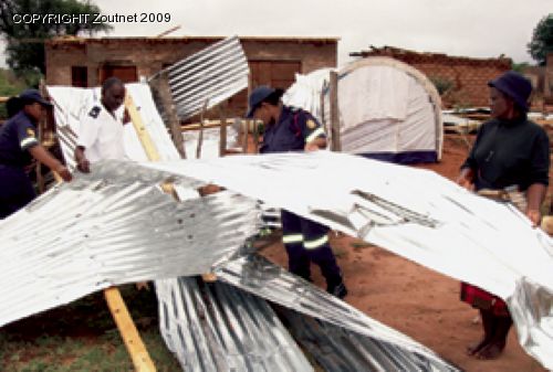 Angry storm leaves scores of residents homeless