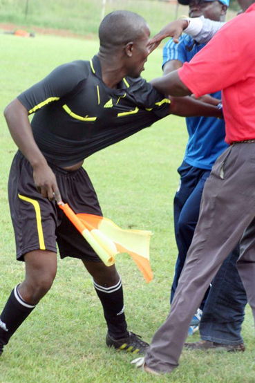 Chaos erupts at Vodacom match