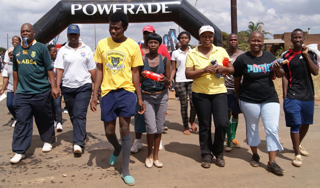 Health walk a huge sucess