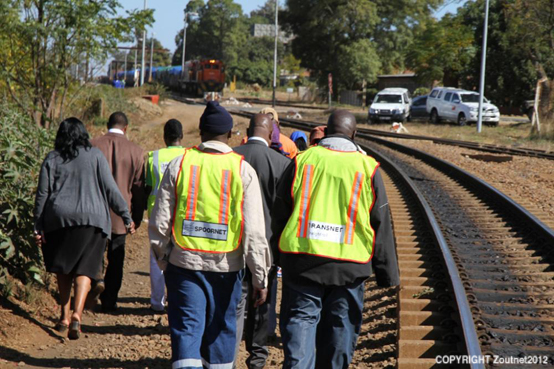 Female train driver killed at station