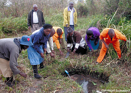 Cultivating water the ancient way