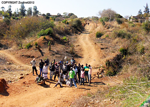 Mpheni residents build own road, now they want a bridge