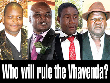 Who will rule the Vhavenda?