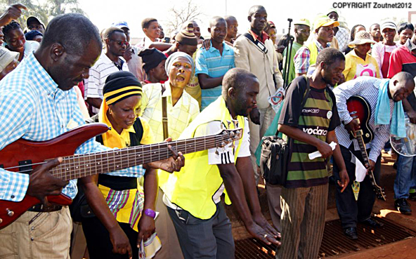 Vhembe artists demonstrate against piracy