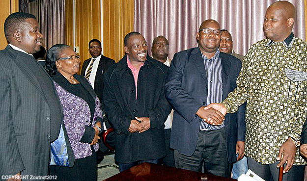King Toni extends an olive branch
