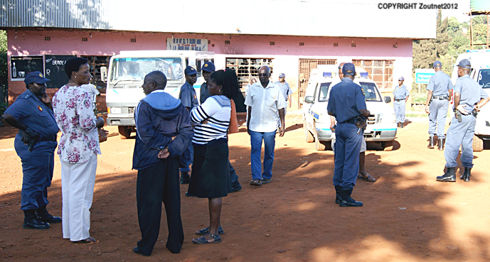 Angry residents cause havoc