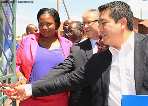 OIM South Africa donates new shelters for Musina’s migrants