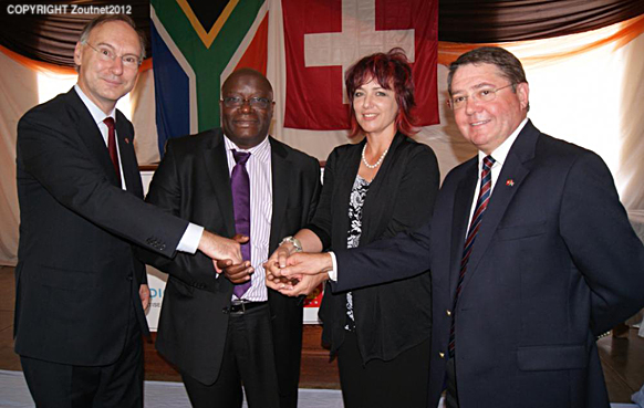 Swiss government donates equipment