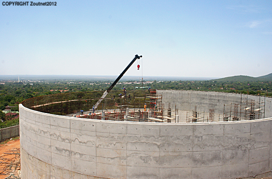 Mowkop reservoir nears completion