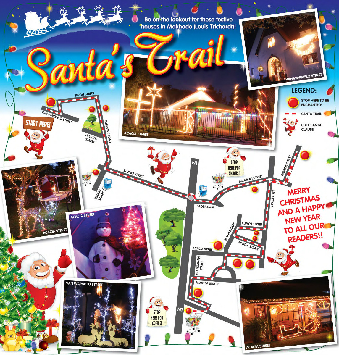 Santa's Trail!