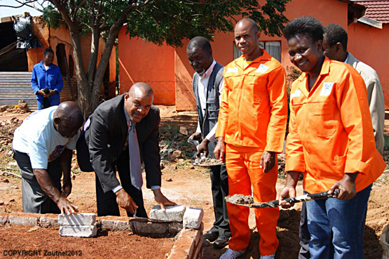 New house for indigent couple