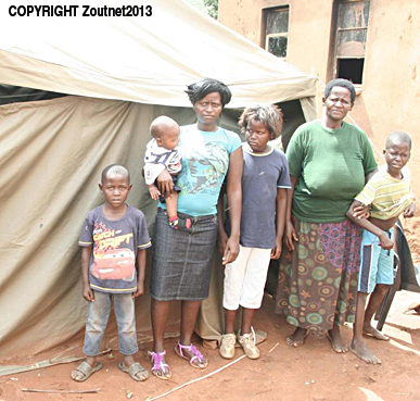No shelter for family of nine from Mauluma village
