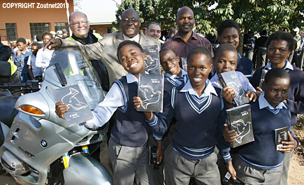 Word Riders bring joy to hundreds of children
