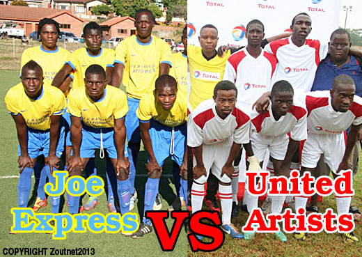 Artists vs Express in SAB league final
