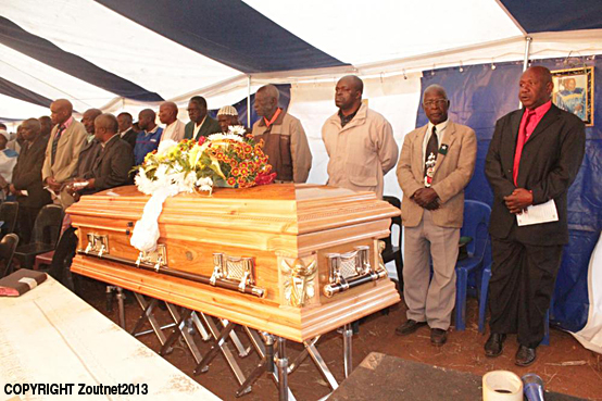 Church leader Joseph Mushiane buried