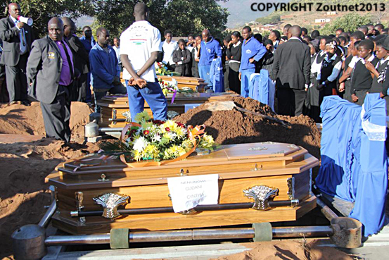 Victims of vehicle accident buried