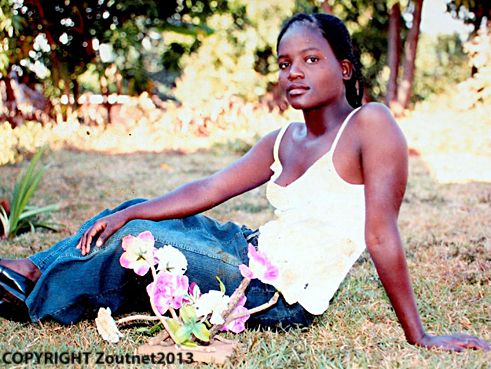 Young mother hacked to death