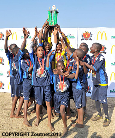 “Barefoot Warriors” on top