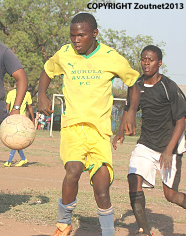 Soccer lesson for Mukula Avalon