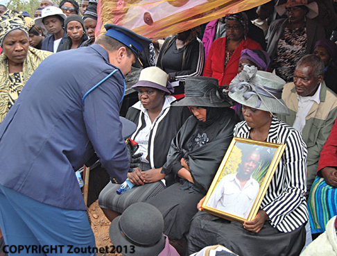 State funeral for dedicated policeman