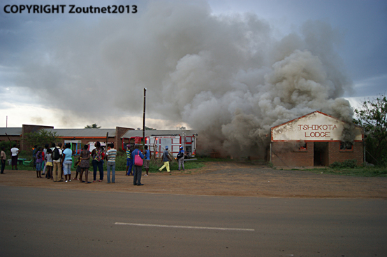 Tshikota is burning