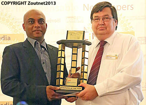 Top awards for Zoutnet during LiN Awards 2013