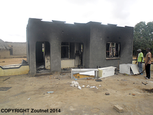 Homes set alight following witchcraft allegations