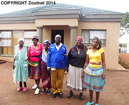 Destitute couple overjoyed with house
