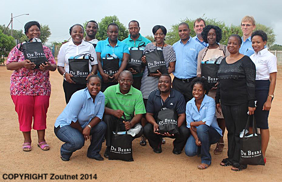 Venetia mine assists local education