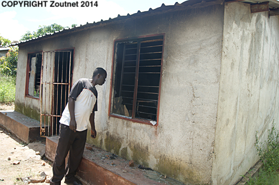 Youths burn rape suspect’s house