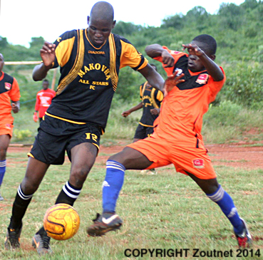 Young Chiefs and All Stars in 2-2 draw