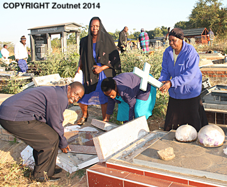 Police investigate violation of graves at Maniini